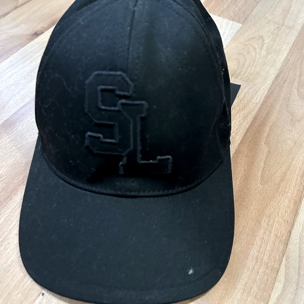 Saint Laurent Logo baseball cap